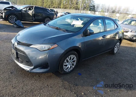 2017 Toyota Corolla Le z USA, uszkodzony, nr VIN 2T1BURHEXHC791219